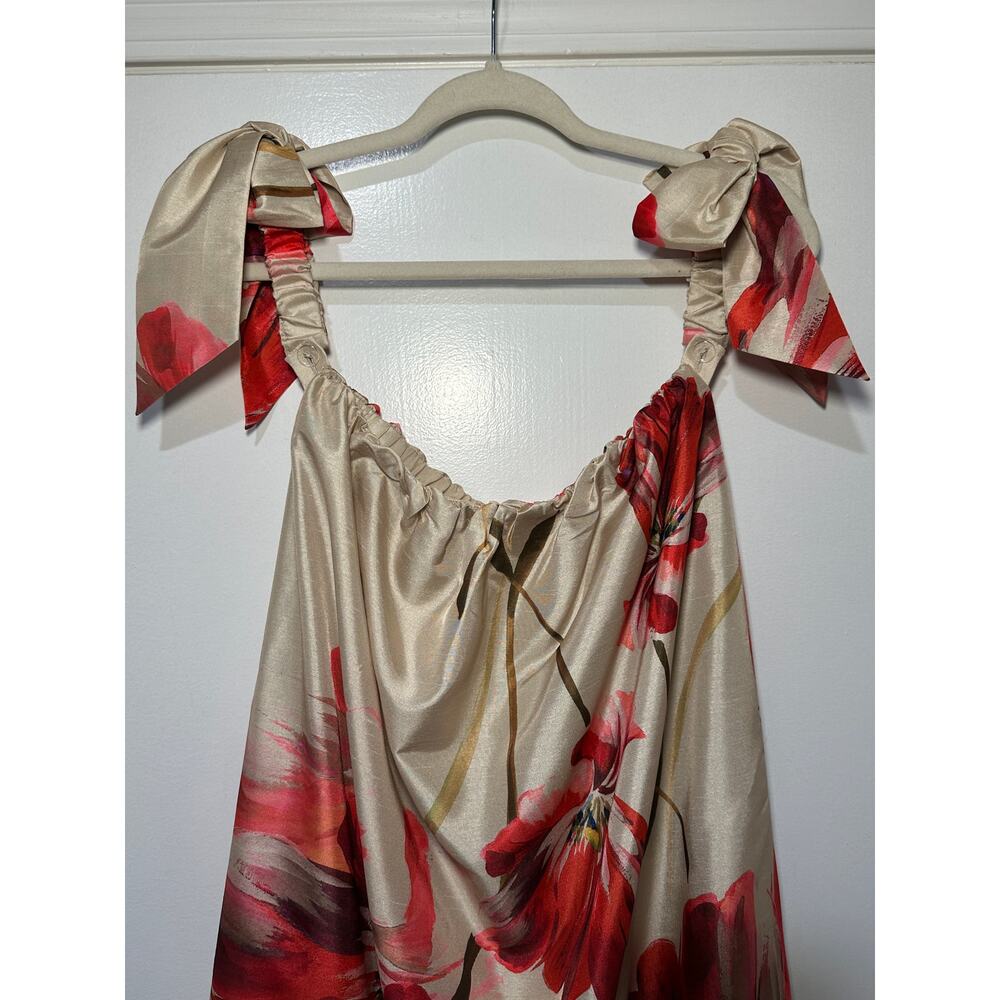 Hutch Iris Off-The-Shoulder Maxi Dress Size XS NWT Removable Straps Romantic - Picture 4 of 16